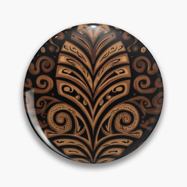 Item preview, New Zealand Māori Paua Pattern Koru Design 931 designed and sold by GrinGalore.