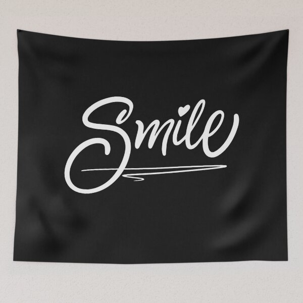 Item preview, SMILE Minimalist Typography Design | Inspirational Quote Art | Modern Positive Aesthetic Gift designed and sold by PureHopeStudio.