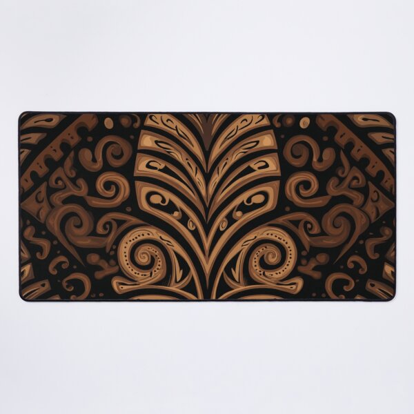 Item preview, New Zealand Māori Paua Pattern Koru Design 931 designed and sold by GrinGalore.