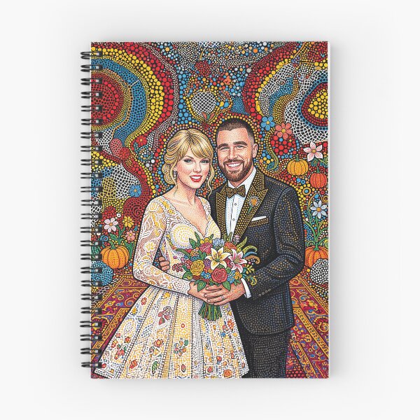 Item preview, Taylor Swift Travis Kelce Abstract Art Portrait designed and sold by Home Decor Art.