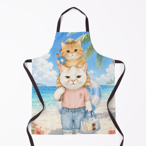 Item preview, Cats' Beach Adventure designed and sold by Komatoya.