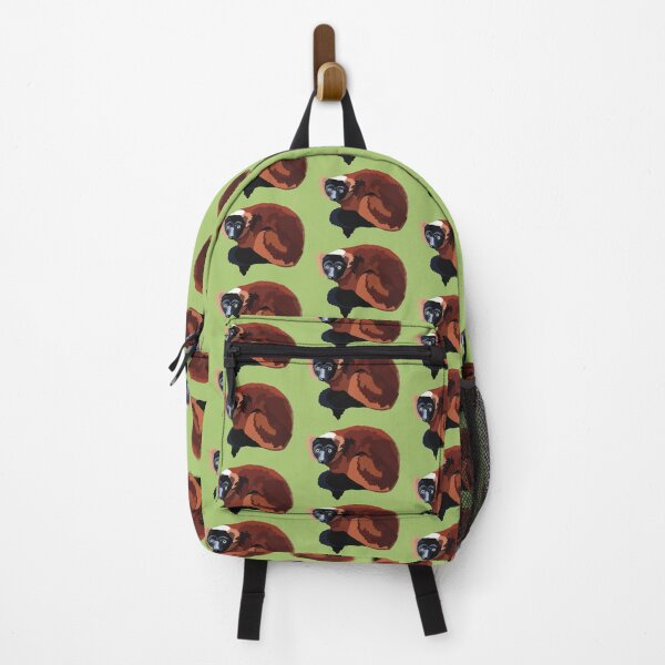 Item preview, Red Ruffed Lemur Red Ruffed Lemur Madagascar Wildlife Cute Primate Nature Animal Design designed and sold by PrettylittlepastelUk.