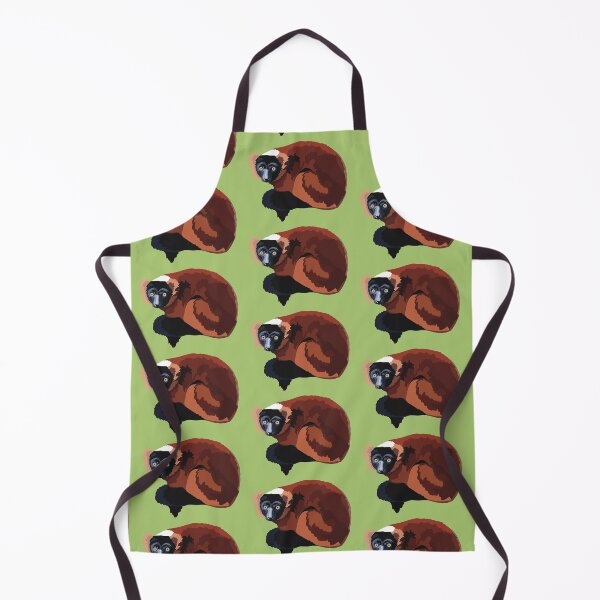 Item preview, Red Ruffed Lemur Red Ruffed Lemur Madagascar Wildlife Cute Primate Nature Animal Design designed and sold by PrettylittlepastelUk.