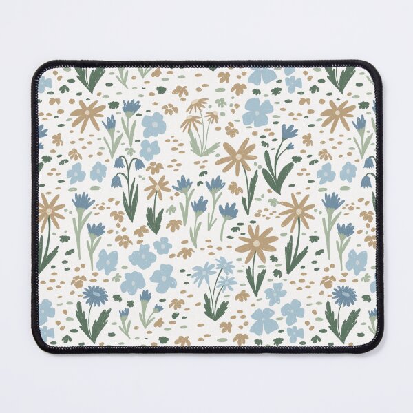 Item preview, Soft pastel meadow floral print designed and sold by pinkyfish1010.