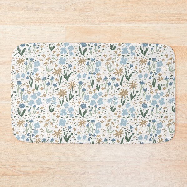 Item preview, Soft pastel meadow floral print designed and sold by pinkyfish1010.