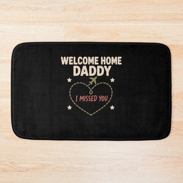 Item preview, Welcome Home Daddy Military Homecoming Kids Gift designed and sold by AndreasMei.