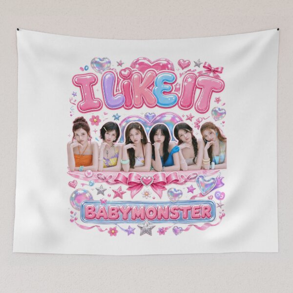 Item preview, BABYMONSTER I Like It Dreamy Candy Kpop Aesthetic designed and sold by Valereekmerch.
