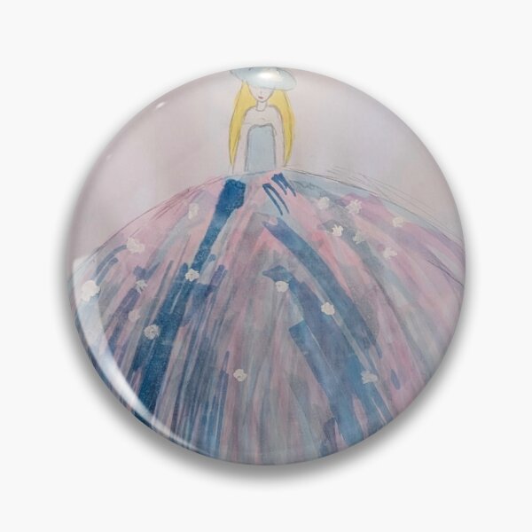 Item preview, Elegant Pastel Watercolor Princess Ballgown Fashion Illustration designed and sold by Canvas & Chaos.