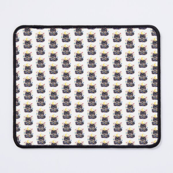 Item preview, Cute Space Cat Reading Stars and Wonders Book Sticker designed and sold by UrbanWhimsy35.