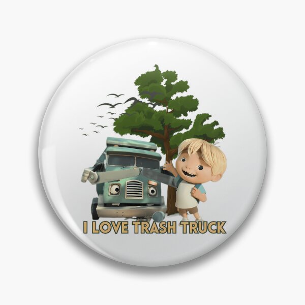 Item preview, Friendly Green Truck and Blonde Boy Nature designed and sold by Somerbej.