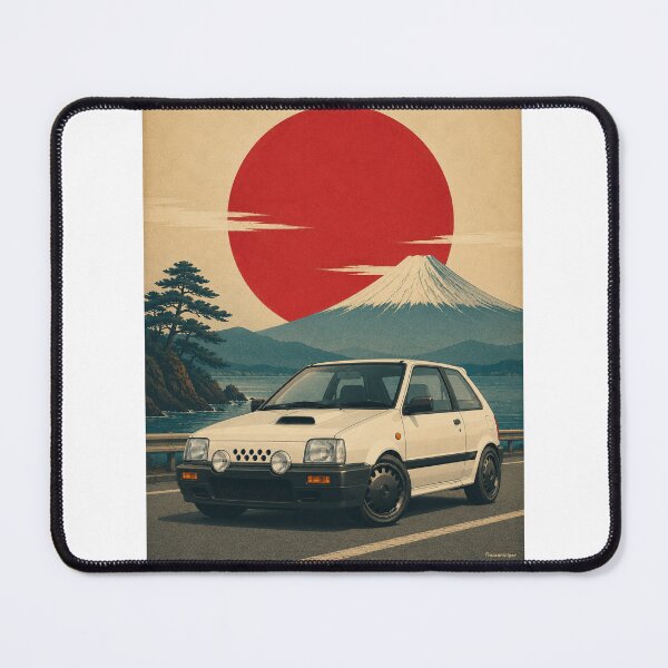 Item preview, Retro Japanese Hot Hatch – Late 80s Compact Super Turbo designed and sold by Traceursniper.