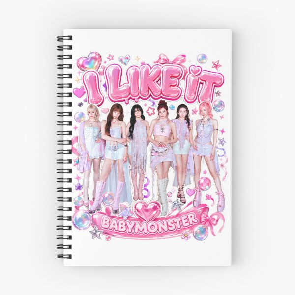 Item preview, BABYMONSTER I Like It Vibrant Spotify Collab Graphic Art designed and sold by Valereekmerch.
