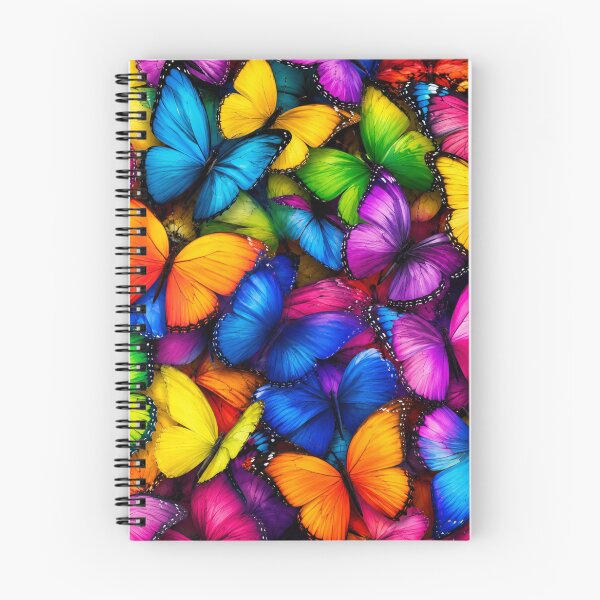 Item preview, Vibrant Rainbow Butterfly Pattern designed and sold by 0606PM.