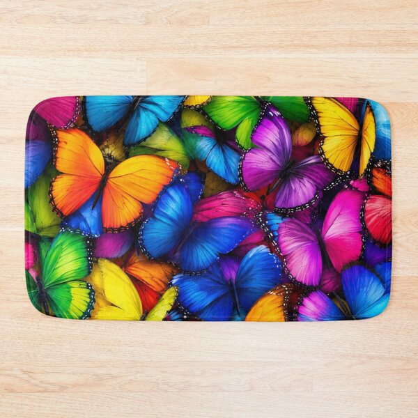 Item preview, Vibrant Rainbow Butterfly Pattern designed and sold by 0606PM.