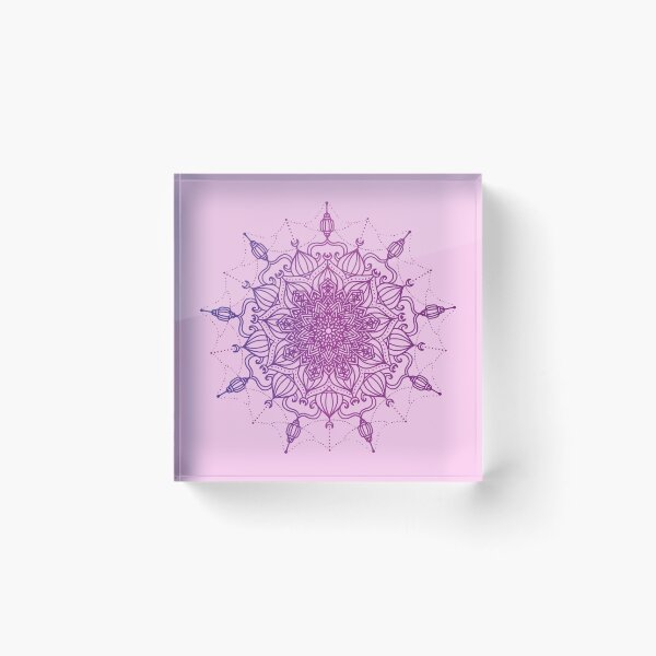Item preview, Mandala Pink Watercolor designed and sold by hm-printable.