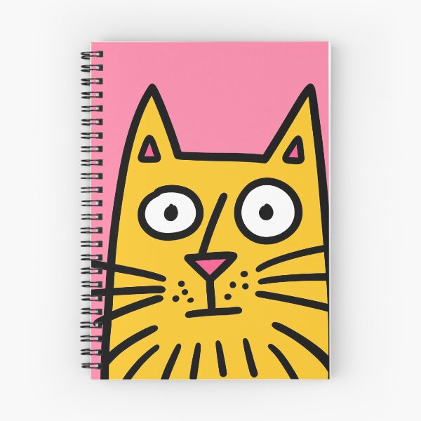 Item preview, Cute Yellow Cat Doodle Art designed and sold by Bizu digitalart..