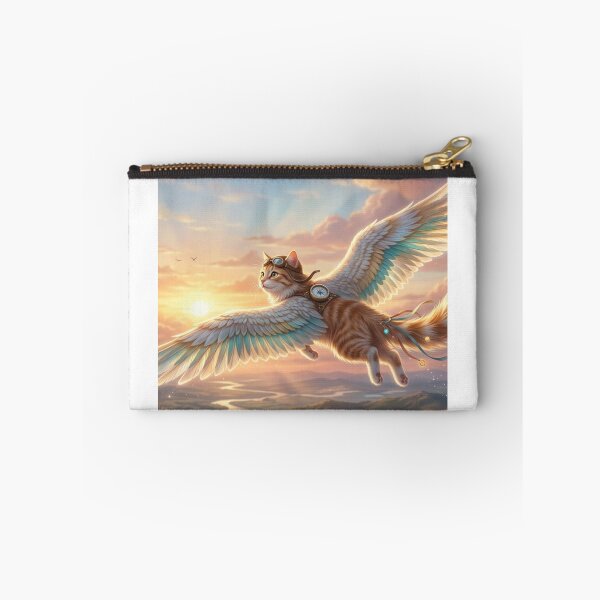 Item preview, Majestic Celestial Winged Cat Aviator designed and sold by Alta-store.