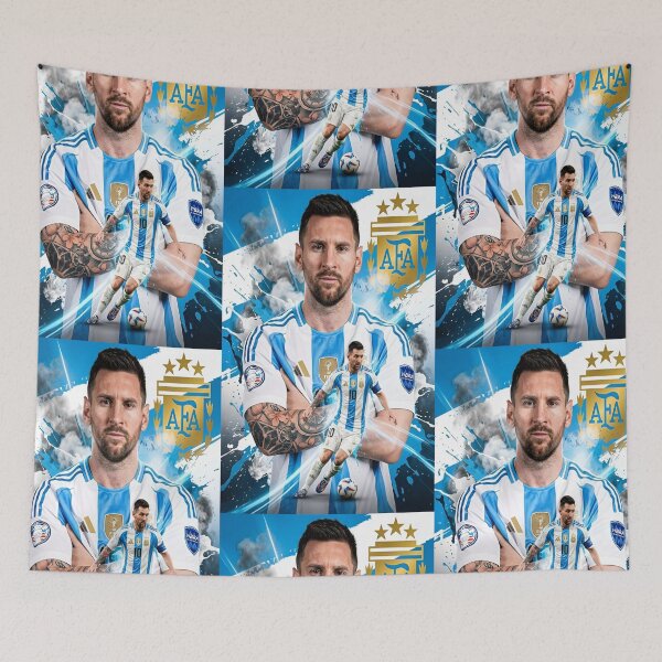 Item preview, Lionel Messi Greatest Of All Time G.O.A.T Argentina Football Star, Soccer Legend, World Cup designed and sold by Matt_Smith.