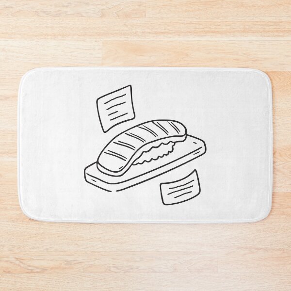 Item preview, Handwritten menu set beside a grilled unagi dish designed and sold by rasagamastore.