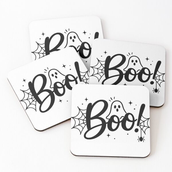 Item preview, Boo Ghost Halloween Typography designed and sold by TTStudio.