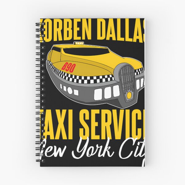 Item preview, Futuristic Yellow Flying Taxi Service New York City designed and sold by Somerbej.