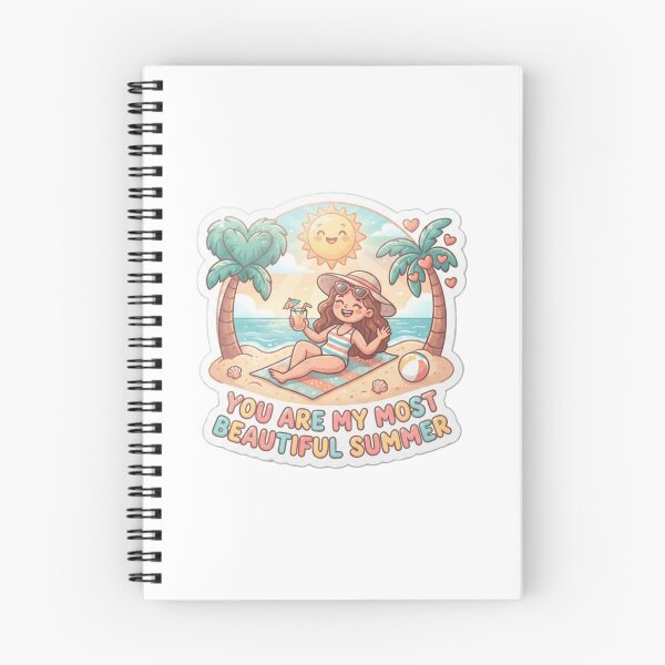 Item preview, You Are My Most Beautiful Summer Sticker designed and sold by Imaginarium of Chaos falcon88 .