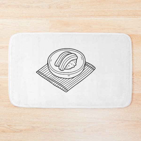 Item preview, Unagi arranged on a table next to a bamboo placemat designed and sold by rasagamastore.