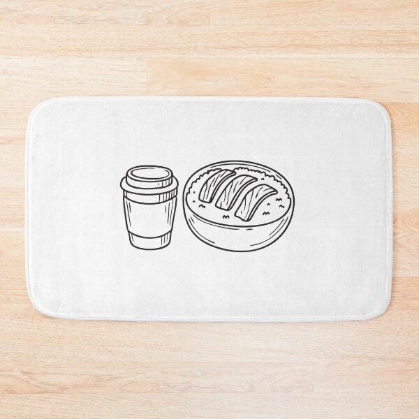 Item preview, Unagi rice bowl beside a drink lid and used wet tissue designed and sold by rasagamastore.