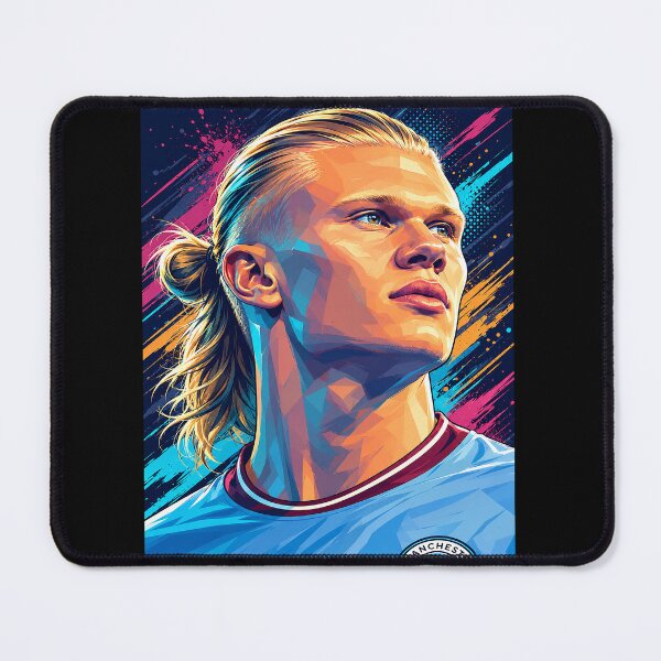 Item preview, Erling Haaland Pop Art Portrait designed and sold by DonetTrent.