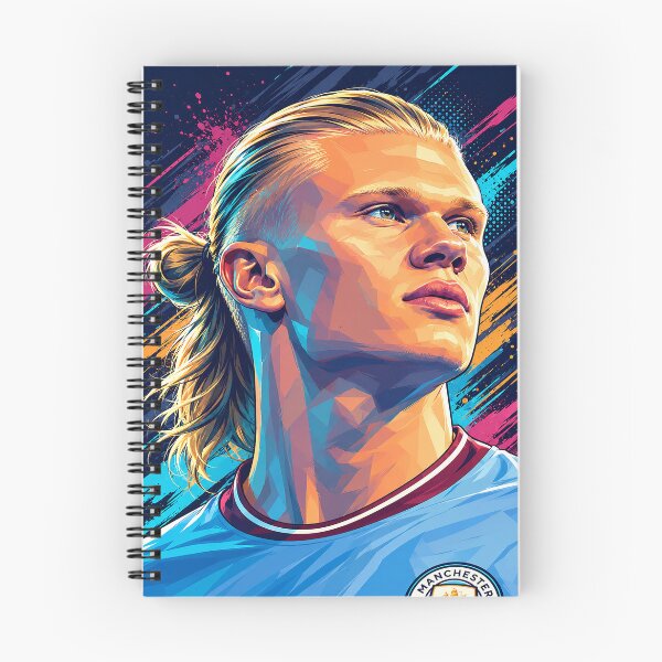 Item preview, Erling Haaland Pop Art Portrait designed and sold by DonetTrent.