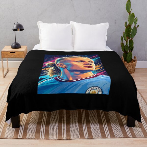 Item preview, Erling Haaland Pop Art Portrait designed and sold by DonetTrent.