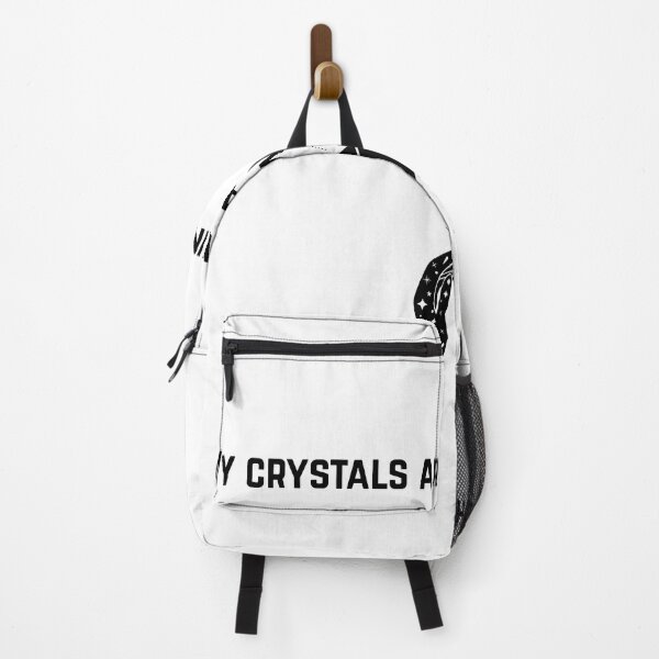Item preview, My Crystals Are Working Harder Than My Wifi Funny Quote designed and sold by Milkydreamrose.