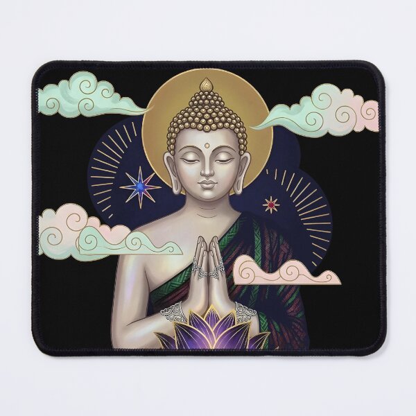 Item preview, Mindfulness - Buddha - Quiet the mind quote designed and sold by BobaTeeStore.