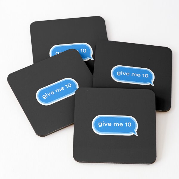 Item preview, Give Me 10 Message Text Love Island USA Melanie Quote designed and sold by chibichibii.