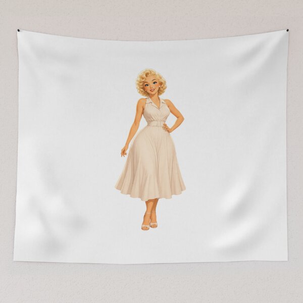 Item preview, Timeless Blonde Icon Vintage Art designed and sold by Nurzhik.