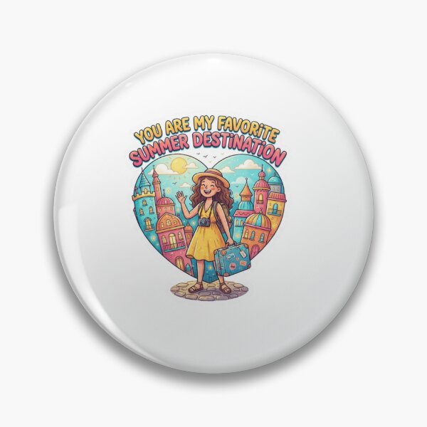 Item preview, You Are My Favorite Summer Destination Sticker Souvenir Summer Edition designed and sold by Imaginarium of Chaos falcon88 .