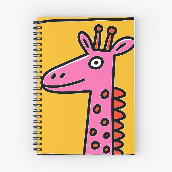 Item preview, Cute Pink Giraffe Doodle Art designed and sold by Bizu digitalart..