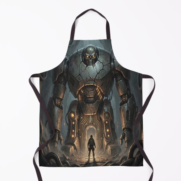 Item preview, Giant Robot Encounter – Sci‑Fi Power & Industrial Mood designed and sold by FotoworldEdel.