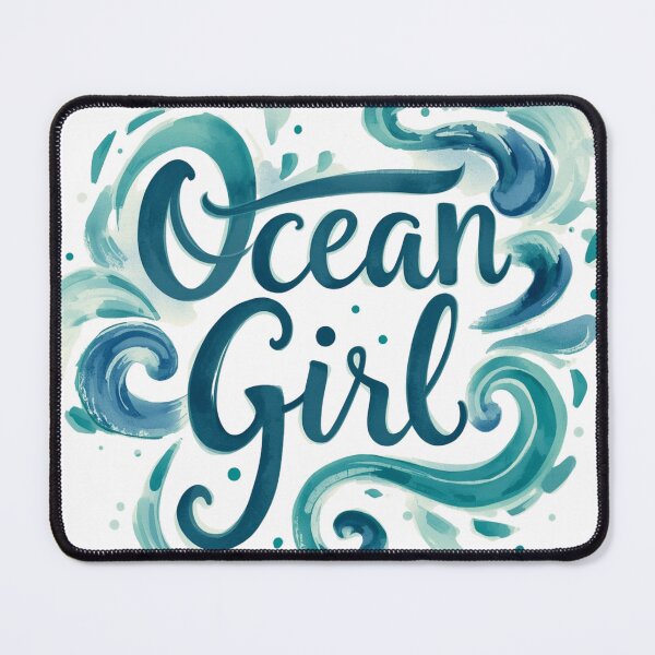 Item preview, Ocean Girl Lettering  designed and sold by PamLeeDesign.