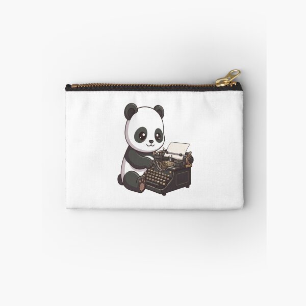 Item preview, Cute Panda Typing Vintage Typewriter designed and sold by Ella_Sketch.