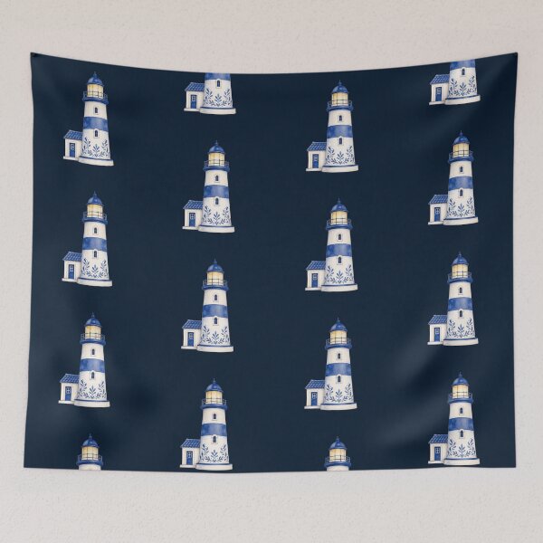 Item preview, Portuguese Coastal Lighthouse designed and sold by Little Sardine Studio.