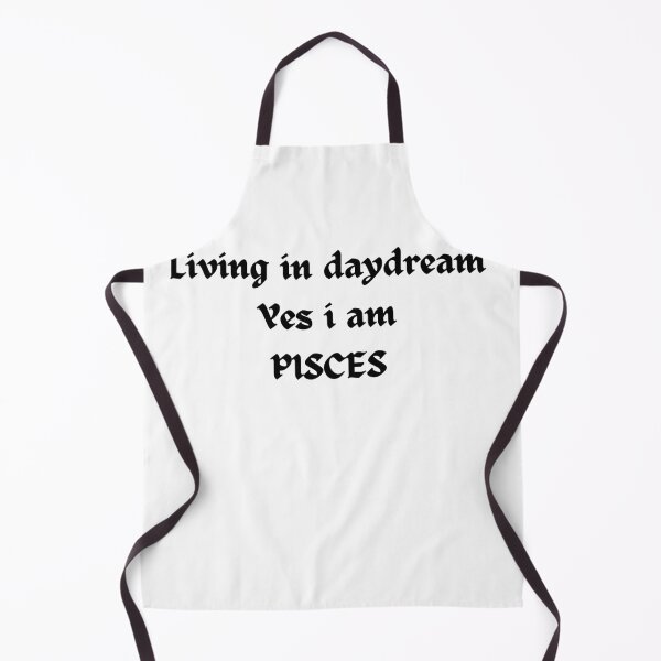 Item preview, Living in Daydream Yes I Am Pisces Astrological Typography designed and sold by Milkydreamrose.