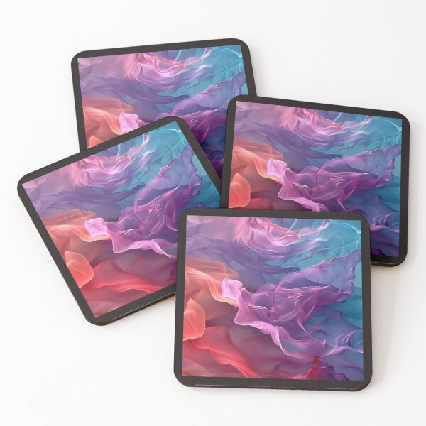 Item preview, Colorful  Flowing Silk Abstract Motion Artwork  designed and sold by NivyasArtistry.