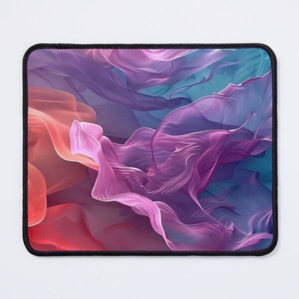 Item preview, Colorful Flowing Silk Abstract Motion Artwork designed and sold by NivyasArtistry.