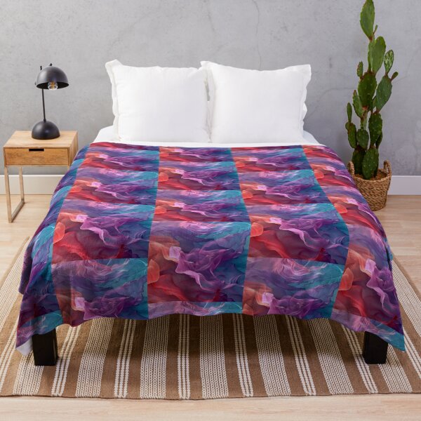 Item preview, Colorful Flowing Silk Abstract Motion Artwork designed and sold by NivyasArtistry.