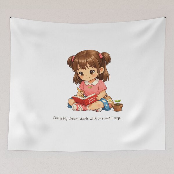 Item preview, Every Big Dream Starts Small designed and sold by Happyfreedom.