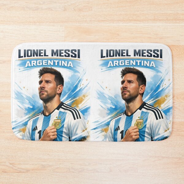 Item preview, Lionel Messi Greatest Of All Time G.O.A.T Argentina Football Star, Soccer Legend, World Cup designed and sold by Matt_Smith.