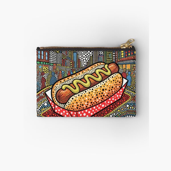 Item preview, Hot Dog With Mustard Abstract Art designed and sold by Home Decor Art.