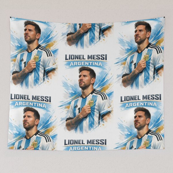 Item preview, Lionel Messi Greatest Of All Time G.O.A.T Argentina Football Star, Soccer Legend, World Cup designed and sold by Matt_Smith.