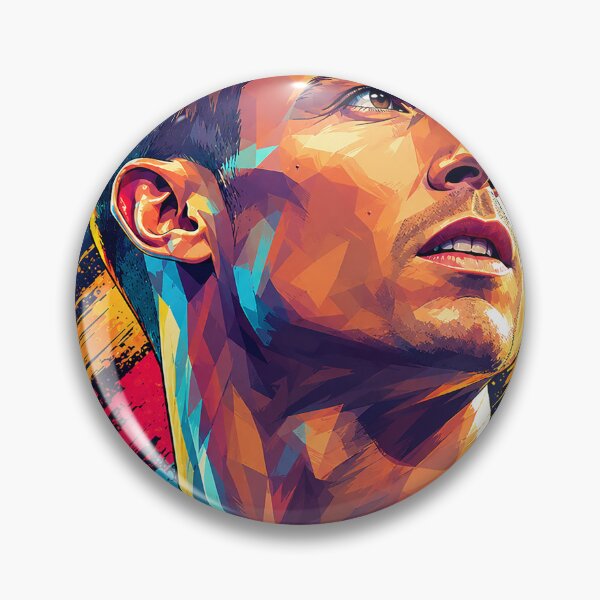 Item preview, Cristiano Ronaldo Pop Art Portrait designed and sold by DonetTrent.